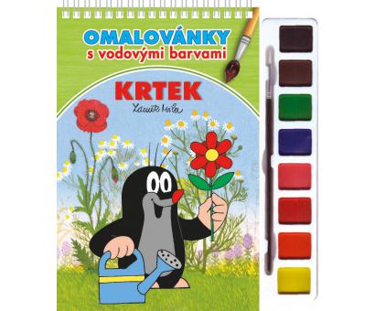 Omaľovanka Krtko s vod.far.+štetec