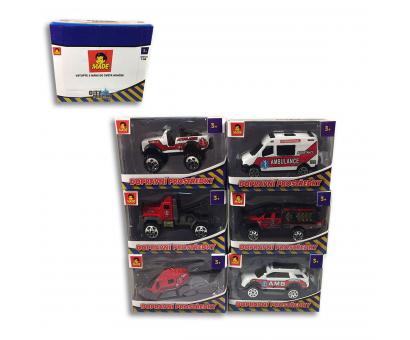 Auto záchranné 48ks v dbx,9cm