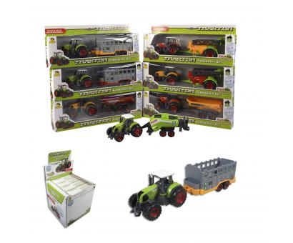 Traktor s prívesom 27cm