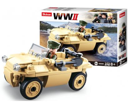 Staveb.Nemecké auto Schwimmwagen