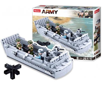 Stavebnica Army - vyloďovací čln