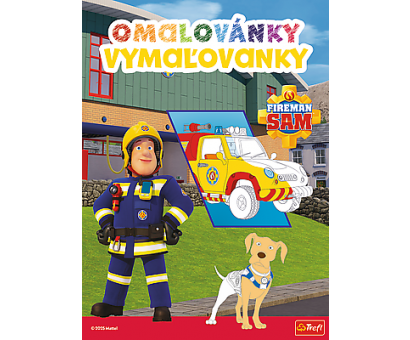 Omaľovanky Požiarnik Sam