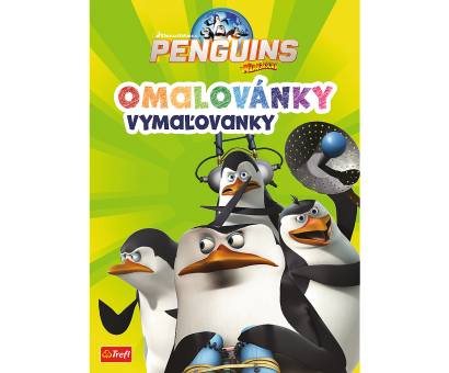 Omaľovánky Tučniaky z Madagaskaru
