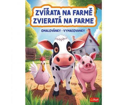 Omaľovánky Zvieratá na farme