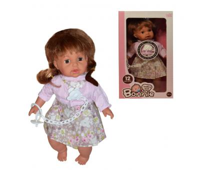 Bábika Bonnie s cumlíkom, zvuk 37cm