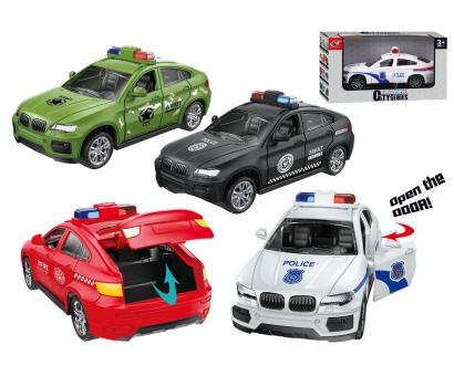 Záchranárske auto - otváracie dvere