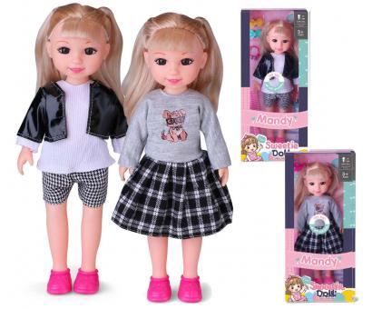 Dievčatko Mandy s príslušenstvom 31cm