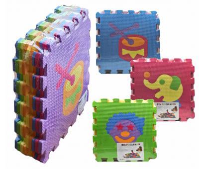 Penové puzzle 9ks rôzne