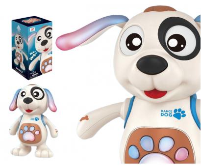 Skákajúci pes, svetlo, zvuk