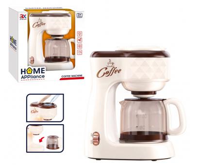 Kávovar, svetlo, zvuk