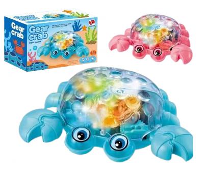 Krab na baterky, svetlo