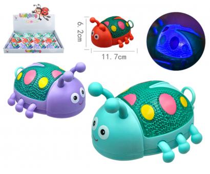 Naťahovací chrobáčik, svetlo