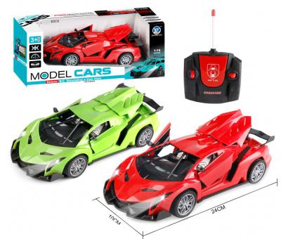 RC trojdverové auto 1:18 , svetlo