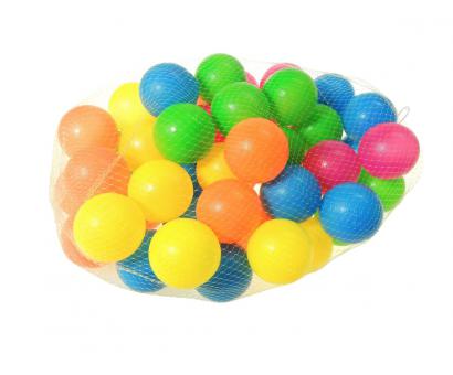 Loptičky 8cm 50ks v sieťke